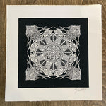 Owsley’s Mandala Black and White