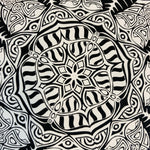 Owsley’s Mandala Black and White